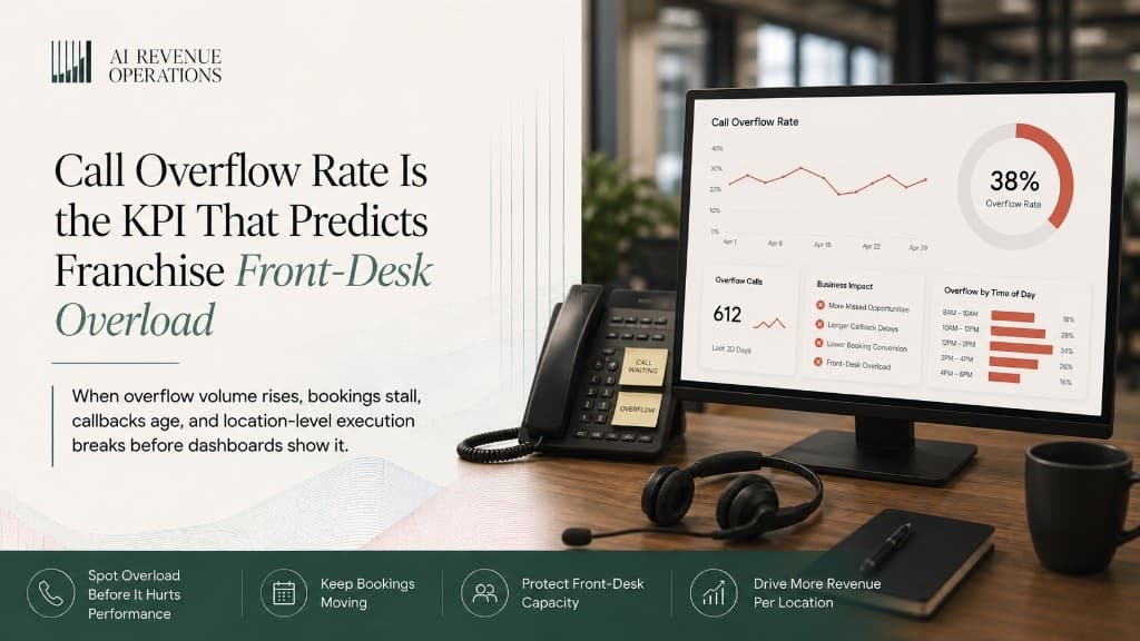 Call Overflow Rate Is the KPI That Predicts Franchise Front-Desk Overload - TractionDesk