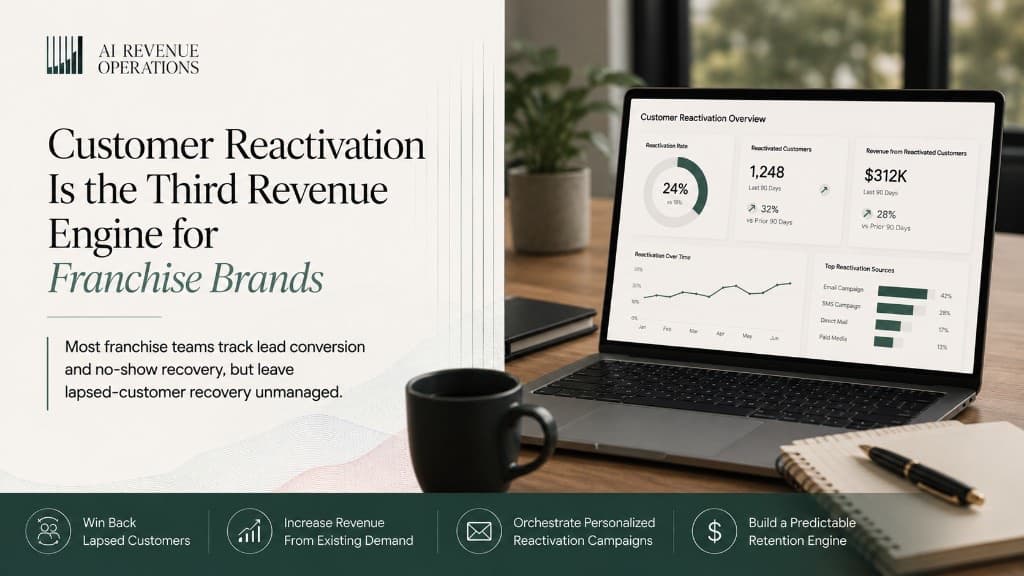 Customer Reactivation Is the Third Revenue Engine for Franchise Brands - TractionDesk