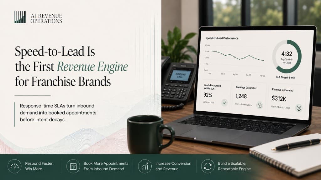 Speed-to-Lead Is the First Revenue Engine for Franchise Brands — TractionDesk